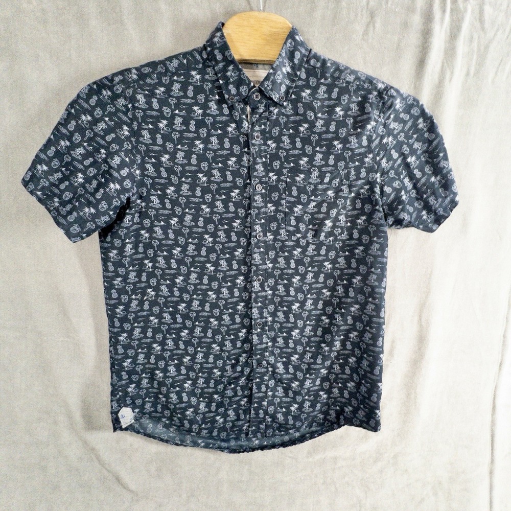 International Report Mens Large Hawaiian Shirt Resort‎ Beach Cruise Vacation